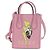 Borsa Tote GUCCI Bananya in pelle 2way Rosa Oro 671623 Auth 193778SAM - vista 2