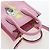 Borsa Tote GUCCI Bananya in pelle 2way Rosa Oro 671623 Auth 193778SAM - vista 6