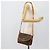 Céline Borsa a Tracolla CELINE Macadam PVC Pelle Marrone Tono Oro Auth 196130 - vista 24