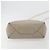 Céline CELINE Vertical Cabas Small Hand Bag Calf Skin 2way White Gray gold Auth 194240 Marrone Bianco D'oro - vista 11