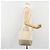 Céline CELINE Vertical Cabas Small Hand Bag Calf Skin 2way White Gray gold Auth 194240 Marrone Bianco D'oro - vista 23