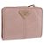 PRADA Bifold Wallet Leather Pink Auth 183515A