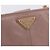 PRADA Bifold Wallet Leather Pink Auth 183515A - view 12