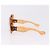 Gafas de sol VERSACE Saint Laurent Plástico Set de 2 Marrón Auth bs36784 Castaño - vista 14