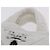 Borsa Tote PRADA in pelliccia Bianco Argento Auth 197109SAM - vista 8