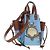 LOEWE x Studio Ghibli Il Mio Vicino Totoro Big Small Totoro Hammock Auth 167468SM Marrone Blu chiaro