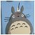 LOEWE x Studio Ghibli Il Mio Vicino Totoro Big Small Totoro Hammock Auth 167468SM Marrone Blu chiaro - vista 20