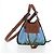 LOEWE x Studio Ghibli Il Mio Vicino Totoro Big Small Totoro Hammock Auth 167468SM Marrone Blu chiaro - vista 3