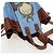 LOEWE x Studio Ghibli Il Mio Vicino Totoro Big Small Totoro Hammock Auth 167468SM Marrone Blu chiaro - vista 6