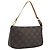 LOUIS VUITTON Mini Pochette Accessoires Accessory Pouch N41667 LV Auth 195032 Monograma