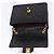 Borsa a tracolla CHANEL Chain Mini Matelasse in pelle d'agnello nera e oro CC Auth 195391SAV Nero D'oro - vista 16