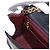 Borsa a tracolla CHANEL Chain Mini Matelasse in pelle d'agnello nera e oro CC Auth 195391SAV Nero D'oro - vista 24