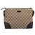 Borsa a tracolla GUCCI GG Canvas Marrone Argento 114273 Auth 182886A - vista 2