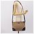 Borsa a tracolla GUCCI GG Canvas Marrone Argento 114273 Auth 182886A - vista 22