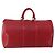 LOUIS VUITTON Epi Keepall 50 Boston Bag Red M42967 LV Auth ep15474 Rosso