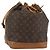 Borsa a tracolla LOUIS VUITTON Monogram Petit Noe M42226 LV Auth bs36701 Monogramma
