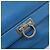 Borsa Salvatore Ferragamo Gancini in pelle 2way Blu Argento Auth 195004 - vista 17