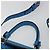 Borsa Salvatore Ferragamo Gancini in pelle 2way Blu Argento Auth 195004 - vista 8