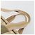 Borsa Boston GUCCI GG Canvas Sherry Line Beige Gold 153240 Auth 194924A D'oro - vista 8