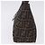 Borsa a tracolla FENDI Zucca Canvas Mamma Baguette Marrone Nero Auth 196776V - vista 4