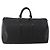 LOUIS VUITTON Epi Keepall 55 Boston Bag Noir M42952 LV Auth ep15146 Nero