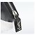 Cartera larga SAINT LAURENT de cuero negro plata Auth bs36739 - vista 12