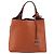 Borsa a mano TOD'S in pelle 2way Arancione Argento Auth 192540V - vista 2
