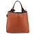 Borsa a mano TOD'S in pelle 2way Arancione Argento Auth 192540V - vista 3