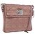 Borsa a tracolla Christian Dior Canage Lady Dior Nylon Rosa Argento Auth 196805