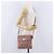 Borsa a tracolla Christian Dior Canage Lady Dior Nylon Rosa Argento Auth 196805 - vista 24