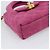 CHANEL Matelasse Chain Shoulder Pouch Canvas 2way Pink Gold CC Auth 195334V Rosa D'oro - vista 11