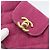 CHANEL Matelasse Chain Shoulder Pouch Canvas 2way Pink Gold CC Auth 195334V Rosa D'oro - vista 14