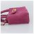 CHANEL Matelasse Chain Shoulder Pouch Canvas 2way Pink Gold CC Auth 195334V Rosa D'oro - vista 4
