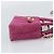CHANEL Matelasse Chain Shoulder Pouch Canvas 2way Pink Gold CC Auth 195334V Rosa D'oro - vista 5