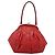 Borsa a mano Miu Miu in pelle rossa e argento Auth 196237A Rosso - vista 3