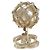 CHANEL COCO Mark Pierce metal tono dorado CC Auth 195948M - vista 16
