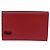 Céline Portafoglio a catena CELINE in pelle rossa e oro Auth 196822M Rosso D'oro - vista 3