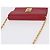 Céline Portafoglio a catena CELINE in pelle rossa e oro Auth 196822M Rosso D'oro - vista 6