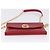 Céline Portafoglio a catena CELINE in pelle rossa e oro Auth 196822M Rosso D'oro - vista 9