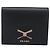 Saffiano Cartera bifold PRADA de piel Safiano Negro Oro Auth bs36713A Dorado - vista 2