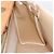 Hermès HERMES Herbag Ad PM Rucksack Canvas Leder Beige Silver Auth ka5642V Silber - Ansicht 24