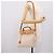 Hermès HERMES Herbag Ad PM Rucksack Canvas Leder Beige Silver Auth ka5642V Silber - Ansicht 30