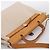 Hermès HERMES Herbag Ad PM Rucksack Canvas Leder Beige Silver Auth ka5642V Silber - Ansicht 6