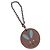 Hermès HERMES Rabbit Key Holder Leather Brown Blue Auth 196489