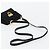 Borsa a tracolla Salvatore Ferragamo Gancini in camoscio nero e oro Auth 194354A D'oro - vista 7
