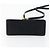 Borsa a tracolla Salvatore Ferragamo Gancini in camoscio nero e oro Auth 194354A D'oro - vista 9