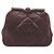 CHANEL Matelasse Gürteltasche Lammleder Bordeaux Gold CC Auth bs36614A Golden - Ansicht 2