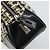 Borsa Boston PRADA Tweed Nero Argento Auth 195598V - vista 15