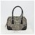 Borsa Boston PRADA Tweed Nero Argento Auth 195598V - vista 25