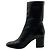 Botas Moto de Piel Acolchada Negra Laurence Dacade Negro - vista 3